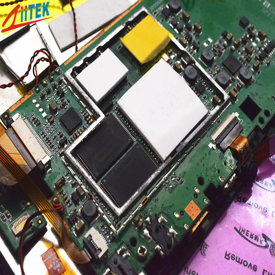 Cuadrado del cojín termal obediente de la CPU de Rohs pequeño u hoja rectangular