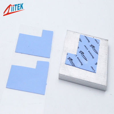 El cojín termal de la CPU excelente del silicón del aislador reforzó la fibra de vidrio para el módulo llevado Smd