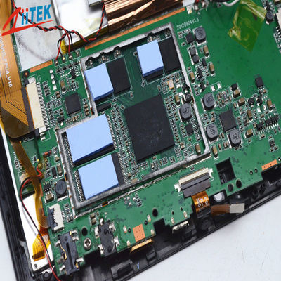Almohadilla térmica de silicona para CPU, constante dieléctrica reforzada con fibra de vidrio, 7,0 MHz, para estación base e infraestructura 5G