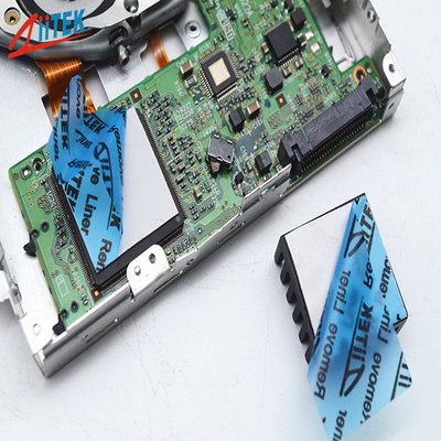 0.5mmt Pad de grafito Cpu constante dieléctrica 3.8 Mhz Construcción de liberación fácil
