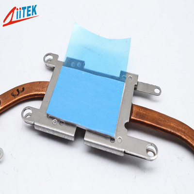 0.25mmt Pad térmico de alta durabilidad Silicona 5.0 Mhz para soluciones térmicas de tuberías de calor
