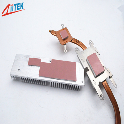 -40 a 160°C Moldabilidad para piezas complejas Pad térmico para componentes de audio y video
