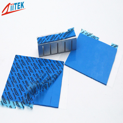 Venta caliente 7W de silicona térmica Pad de aislamiento para gpu cpu pad de enfriamiento 0.5mmT baja resistencia térmica