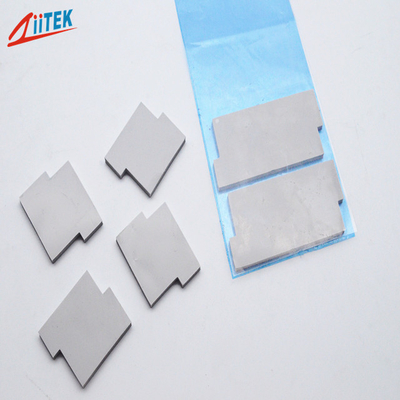 Capa de refrigeración de alta conductividad térmica de caucho de silicona aislante para CPU