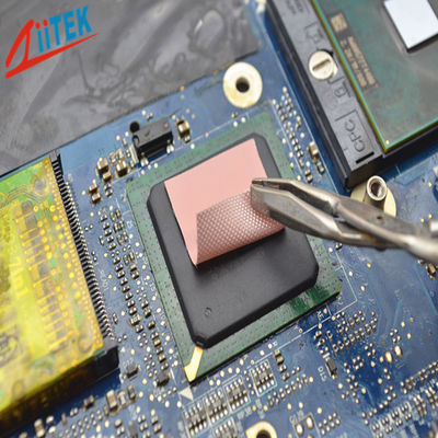 Materiales de interfaz térmica personalizados térmicamente conductores de hoja de aislante eléctrico para semiconductores de potencia