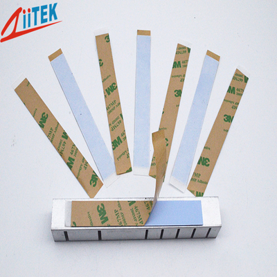 CPU GPU Material de llenado de huecos aislamiento eléctrico térmicamente conductor almohadilla de silicona para refrigeración de disipador de calor