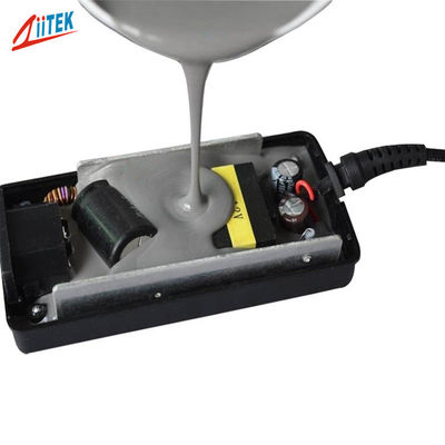 Blanco 1.2W/mK Compuesto de envase conductor térmico para componentes electrónicos