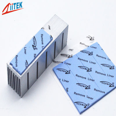 1.5 W/mK Blue LED Thermal Gap Pad fácil con disipador de calor Iluminación LED COB CPU GPU