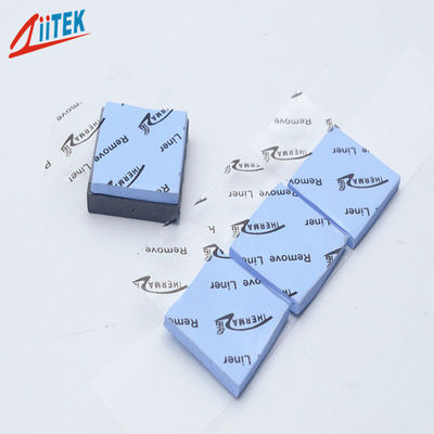 1.5 W/mK Blue LED Thermal Gap Pad fácil con disipador de calor Iluminación LED COB CPU GPU