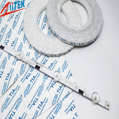 Alta conductividad térmica cinta adhesiva de doble cara transferencia de calor cinta térmica de fibra de vidrio para LED y disipador de calor