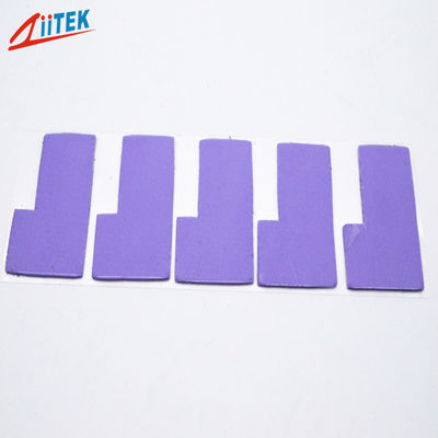 Capa térmica de silicona de color violeta personalizable