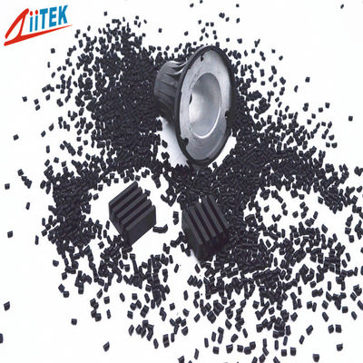 Capacitación de moldeo flexible de plástico conductor de calor de nylon negro