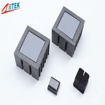 Alta calidad 1.5W/M.K LED CPU GPU VGA Gris Silicone Pad Conductivo Térmico