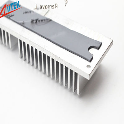 Pad térmico de silicona compatible con RoHS 1,0 mm de espesor relleno térmico para CPU GPU para dispositivos médicos