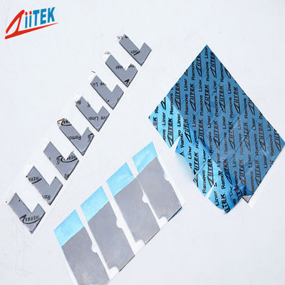 6.5W aislamiento térmico silicona almohadilla suave refrigeración térmica portátil almohadilla térmica para el sumidero de GPU