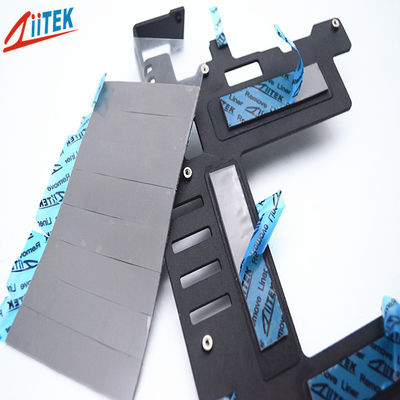 10.0W Pad térmico de silicona Pad térmico de aislamiento Pads de material de tren Productos electrónicos Pad térmico de llenado de huecos