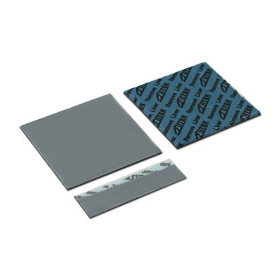 Pad térmico de silicona gris suave 6.5W de alta conductividad térmica para refrigeración electrónica