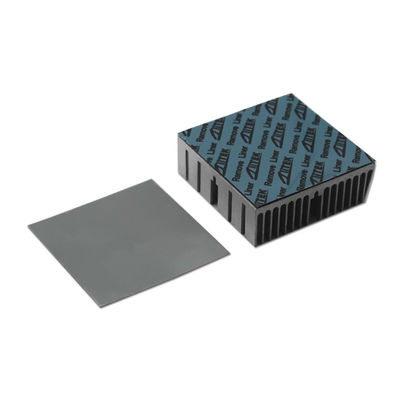 3.0W Hoja de aislamiento de relleno térmico para CPU LED GPU MOS con calificación de llama 94 V-0 de personalizado