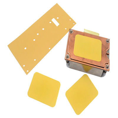 Materiales de interfaz térmica aislante de silicona flexible material de aislamiento térmico de almohadilla térmica para batería led