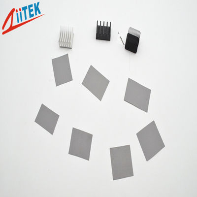 Insulador térmico conductor electrónico de alta tensión de costumbre Pads de aislante de silicona térmico conductor para batería GPU