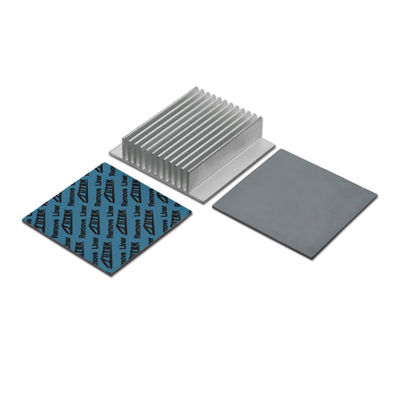 Venta caliente de 1,5 mm Pad de silicona térmico conductor Materiales de interfaz de conductividad térmica para refrigeración LED CPU GPU portátil