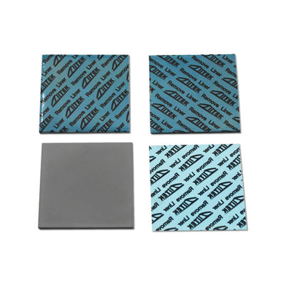 Almohadilla de silicona suave de aislamiento térmico de 2,0 W para disipador de calor GPU, densidad 2,7 g/cc, almohadilla térmica gris para refrigeración de portátiles