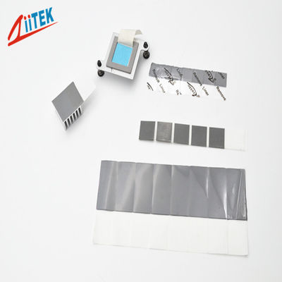 Buena conductividad térmica Material de cambio de fase de almohadilla térmica 5.0W para infraestructura de datos