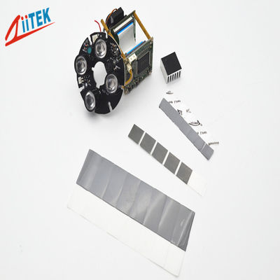 Buena conductividad térmica Material de cambio de fase de almohadilla térmica 5.0W para infraestructura de datos