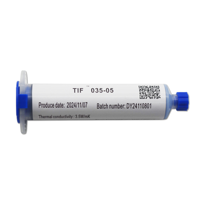 Gel térmico de masilla termicamente conductor 3.5W/mK para tarjeta gráfica memoria gráfica potencia silicona de enfriamiento de portátil