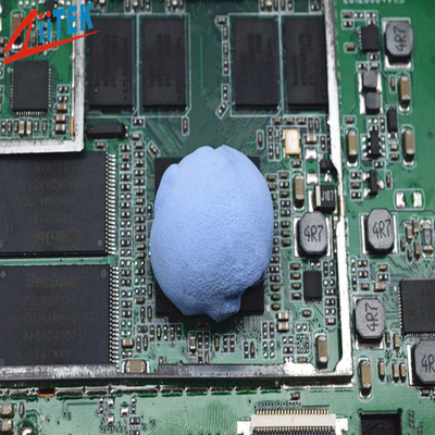 Gelado de silicona de transferencia térmica 2.5g/CC para la industria de las telecomunicaciones