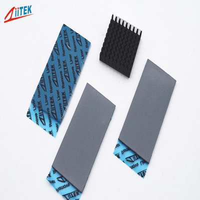 5.0W de alta calidad de fábrica mayorista de silicona personalizada almohadilla térmica de relleno de huecos térmicos de aislamiento de la hoja para LED CPU GPU MOS
