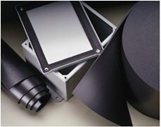 Cushioning Sound Insulation Black Silicone Foaming Material For Airplanes, High-Speed Trains,Automobiles