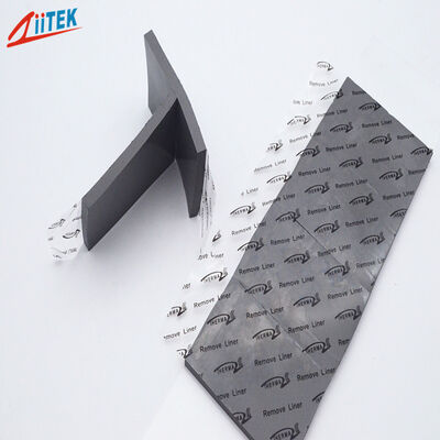 Almohadilla térmica de silicona personalizada de alta calidad, LED, CPU, GPU, MOS, disipa el calor, hoja de aislamiento de relleno de huecos térmicos