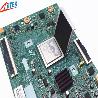 Almohadilla de aislamiento de silicona térmica para GPU CPU, almohadilla de enfriamiento de 0,5 mm-5,0 mm, con adherencia natural que no necesita revestimiento adhesivo adicional
