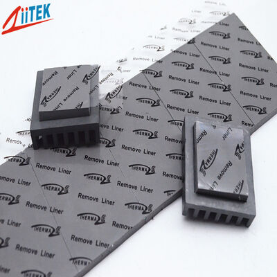Pad térmico de silicona de corte a presión Conductivo del disipador de calor Pads 2.0W/mk autoadhesivo cerámico lleno de elastómero de silicona