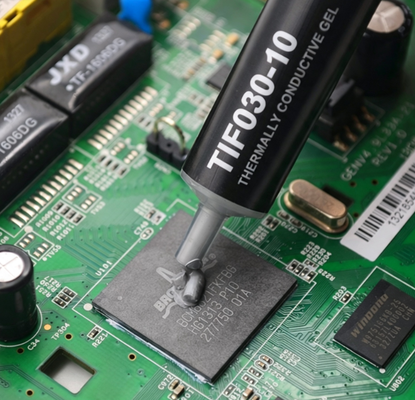 Soft Silicone Based Thermal Conductive Gel With Excellent 3.0W Thermal Conductivity Providing Heat Dissipation For Telecom Industry