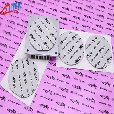 Cargador de brechas térmicas de portátil 1.5W Pad térmico de silicio con pegamento natural sin necesidad de recubrimiento adhesivo adicional