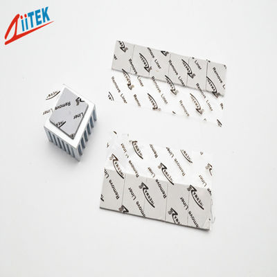 Industria de electrodomésticos 0,5-5,0 mmT espesor almohadilla térmica de silicona para luz LED
