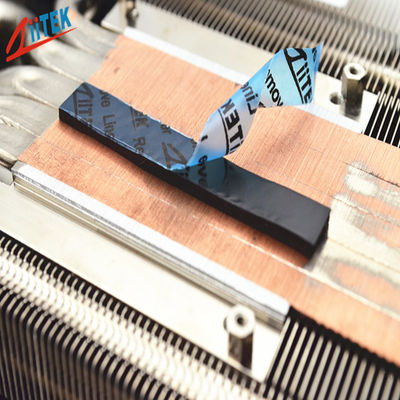 Almohadilla térmica de silicona rellena de cerámica de alta compresibilidad y conformidad 1,0 mmT para fuente de alimentación LED