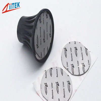 Cojín conductor 0.25-5.0mmT 1.25W/MK la termal de la goma de silicona del disipador de calor