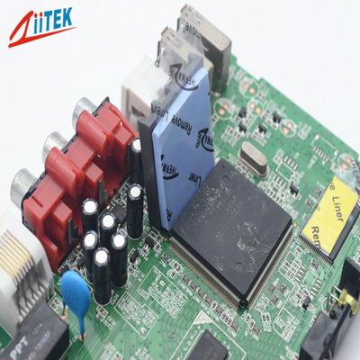1.5W/MK Conductivo térmico Pad de silicona GPU de alto voltaje CPU aislamiento de enfriamiento del disipador de calor