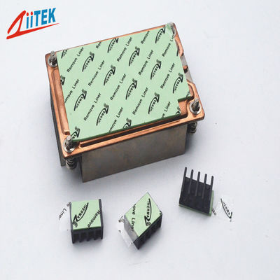 1.5W/MK Relleno de huecos térmicamente conductor Ziitek Pad térmico Materiales de interfaz térmica TIF100 Pads de transferencia de calor