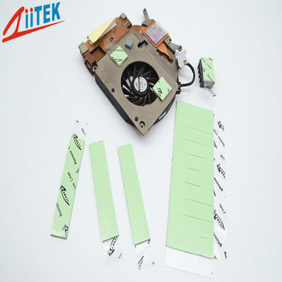 Buen espesor de rendimiento 3 mmt Transferencia de calor con almohadilla de silicona térmica para placa de aluminio LED