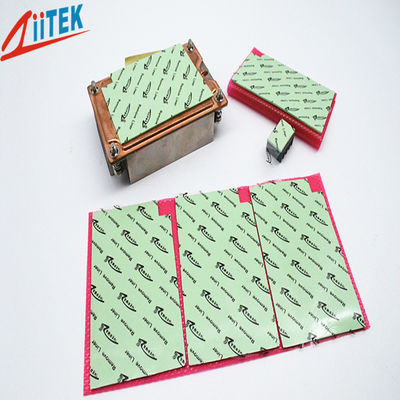 Buen espesor de rendimiento 3 mmt Transferencia de calor con almohadilla de silicona térmica para placa de aluminio LED