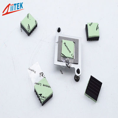 Reemisor de isofrecuencia termal electrónico del color verde, orilla 00 de Gpu Ic Chip Thermal Conductive Pad 45 para GPU