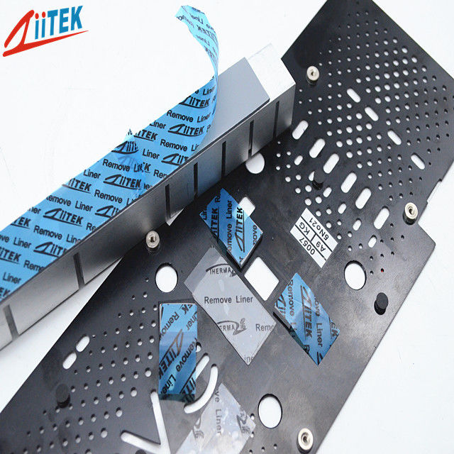 Gray Silicone Rubber Pads TIF1100-30-11ES para el audio y los componentes video 