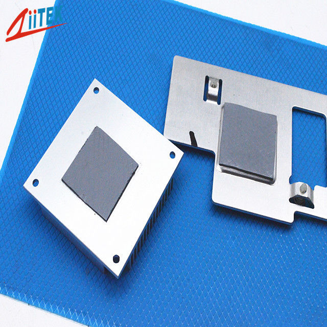 Almohadillas térmicas suaves ideales, conductividad térmica de 2,5mm de espesor, 7,5 W/MK, con autoadhesivo para reparación y refrigeración de dispositivos electrónicos