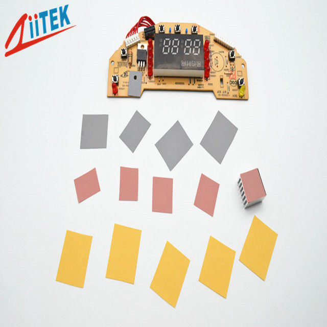 Materiales de interfaz térmica personalizados térmicamente conductores de hoja de aislante eléctrico para semiconductores de potencia