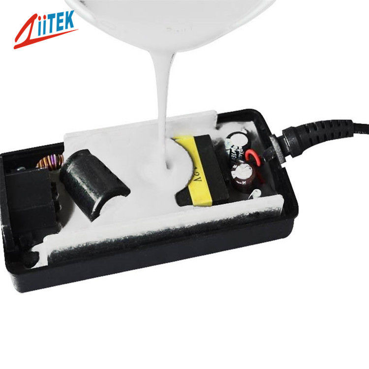Color blanco Compuesto de dos 2.8W/m-K Compuesto de colocación térmico conductor para LED y Power Drive Potting
