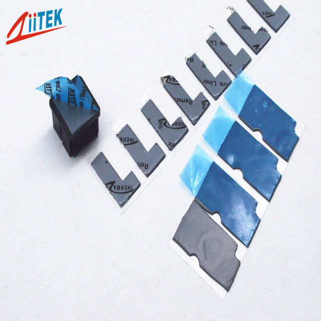 Alta conductividad térmica Pad de silicona aislante y resistente al calor CPU y dispositivos de energía Pad de silicona conductor térmico
